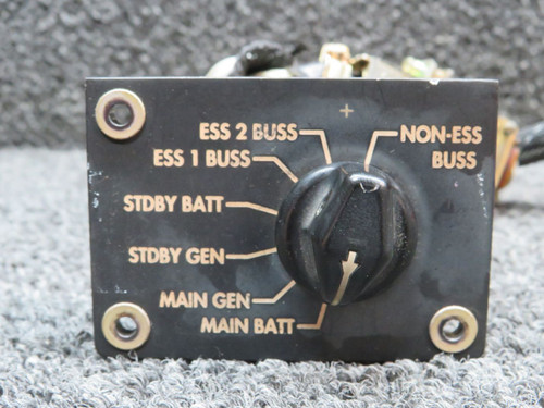 127-23009-1 REV. B Bell 206B Electroluminescent Electrical Selector Panel