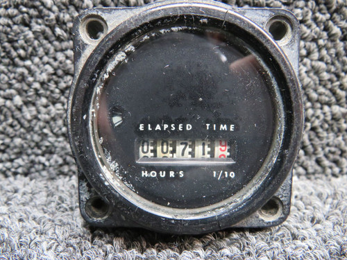 773E 11-73 Elapsed Time Hours Meter Indicator (Hours: 71.9)