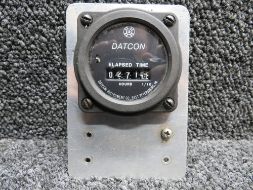 773 Datcon Elapsed Time Hour Indicator with Mount (Hours: 271.6)