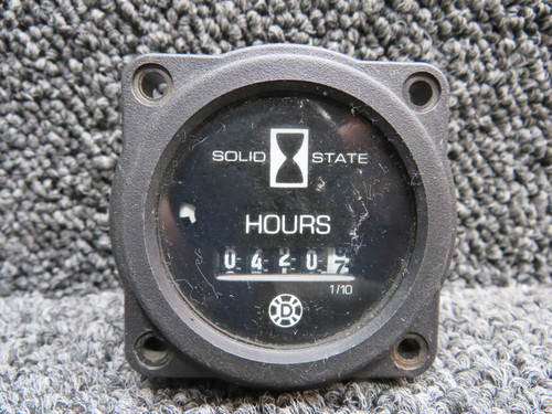 873 Datcon Solid State Hours Meter Indicator (Hours: 420.7)