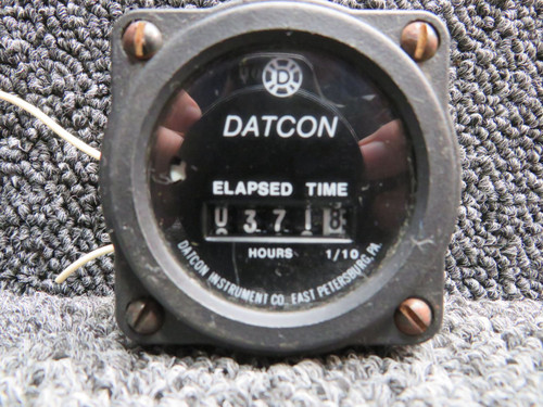 773 Datcon Elapsed Time Hours Meter Indicator (Hours: 371.8)