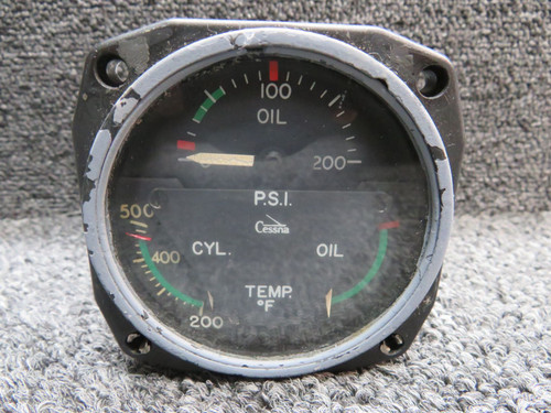 CM2634-N3 Garwin Tri-Engine Gauge Indicator (Grey Face)