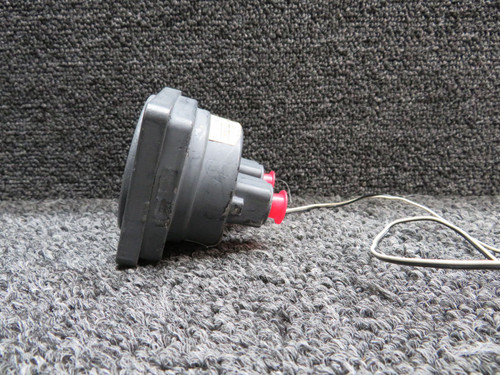 Cessna Gyro Pressure Indicator, Lighted (Illegible Data Tag)