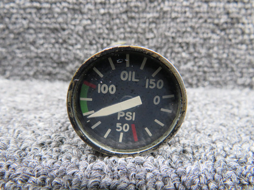 SR-94J (Alt:100-384050-3) U.S. Gauge Oil Pressure Indicator (26V)