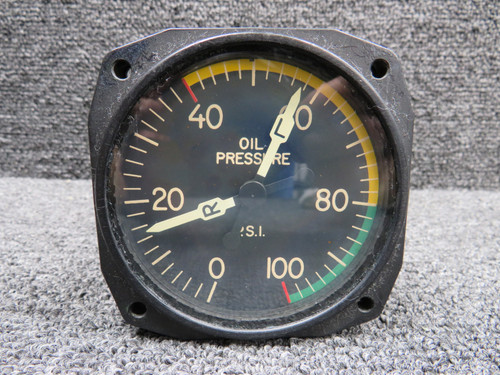 26-66008-1 Swearingen Dual Oil Pressure Indicator