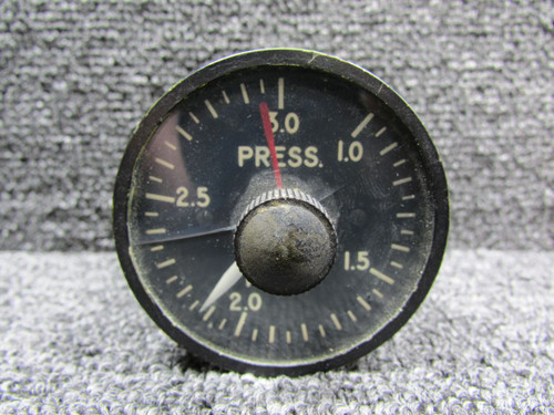 B4357710001 (Alt: 6600138-1) Kollsman Pressure Ratio Indicator (Broken Glass)