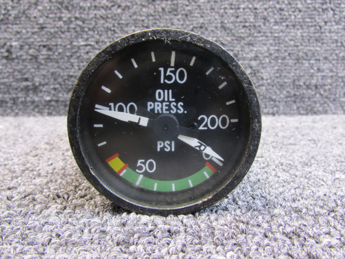 S-208-5 LearJet Dual Oil Pressure Indicator