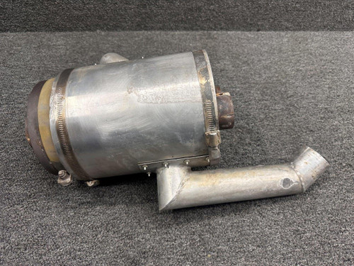 Lycoming Aircraft Engines & Parts 24484-001, 24281-000 Lycoming IO-720-A Muffler Assembly with Shroud RH 