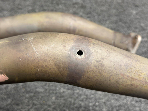 Lycoming Aircraft Engines & Parts 23500-015 Lycoming IO-720-A Exhaust Stack Rear Assembly RH with Probe Holes 