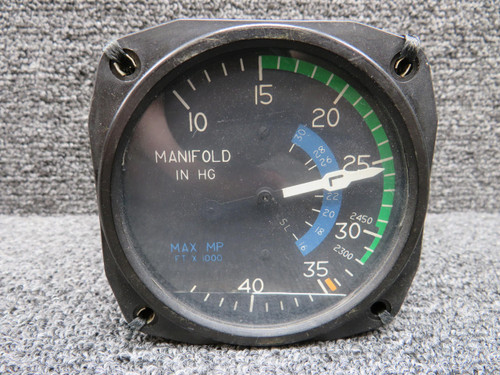 United Instruments 6121 (Alt: C662026-0114) United Instruments Manifold Pressure Indicator (Core) 