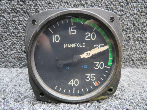 United Instruments 6020-60105 (Alt: C662026-0105) United Manifold Pressure Indicator 