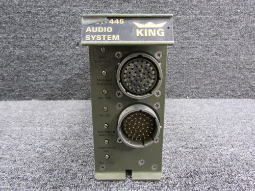 King 071-2003-00 King KAA-445 Audio System with Modifications (Green) 