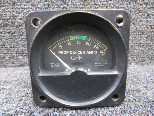 Wacline B20129C-1 Wacline FLD FS-30A Prop De-Ice Ammeter Indicator 