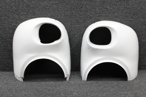 Cessna Aircraft Parts 0851202-7, 0851202-8 Cessna 401A Engine Nose Cap Assembly Inbd and Outbd Set 