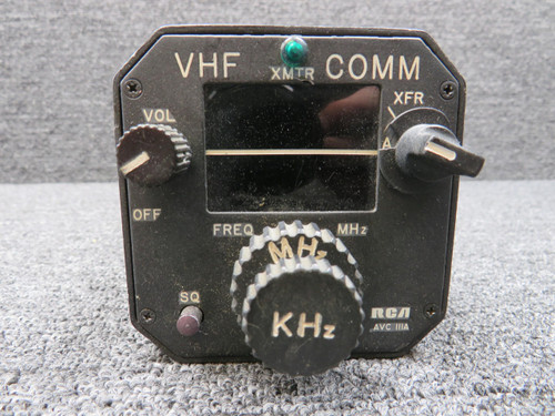 RCA MI-585044-4A RCA AVC-111A VHF Comm Transceiver 