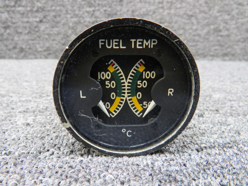 Weston 260638 Weston Dual Fuel Temperature Indicator (27.5V) 