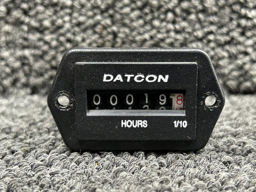 102033 Datcon Hour Meter Indicator (10-80V, Hours: 19.80)