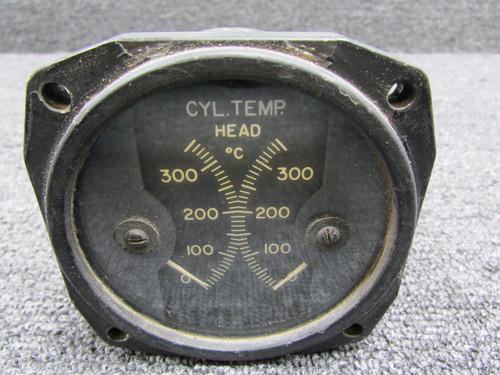 Z-22-22 Dejur-Amsco Dual Cylinder Temperature Indicator (Worn)