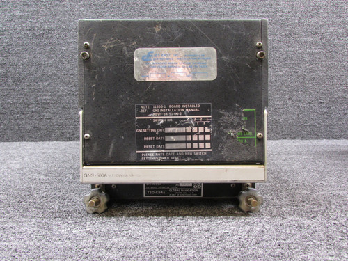 10050-3-2A1 Global GNS-500A VLF-Omega Navigation System with Tray