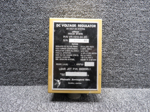 VR-1010-24-2C (Alt: 6608090-1) Pheonix Aerospace DC Voltage Regulator (28V)