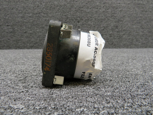 Aero Commander 2850174 Aero Commander 560-F Amps Indicator (Worn Knob and Loose Face Plate) 