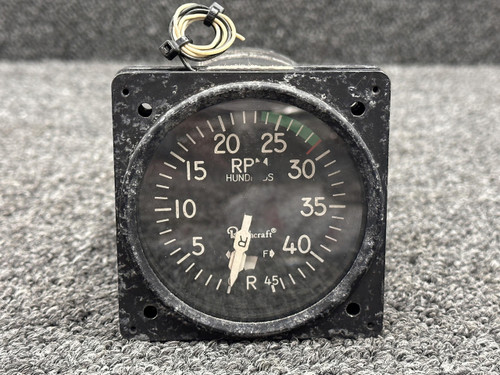 Edo-Aire IU236-001-2 (Alt: 96-384059-5) Edo-Aire Dual Tachometer Indicator (27V, Lighted) 
