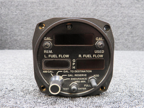 Shadin 910532P Shadin Cfg A Fuel Flow Indicator (Worn Screen and Knobs) (14-28VDC) 