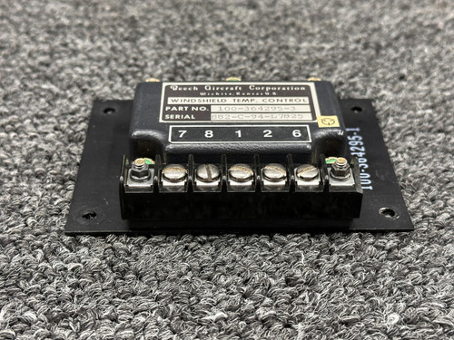 Beechcraft Parts 100-364295-3 (Alt: 100-364295-1) Beech B-60 Windshield Temperature Control Assy 