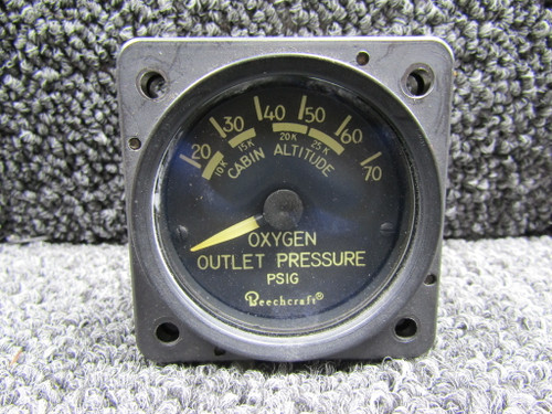 MD-113-1 (Alt: 114-380048-1) Mid-Continent Oxygen Outlet Indicator