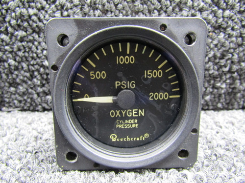 MD-112-1 (Alt: 114-380021-1) Mid-Continent Oxygen Qty Indicator (Sunfaded)