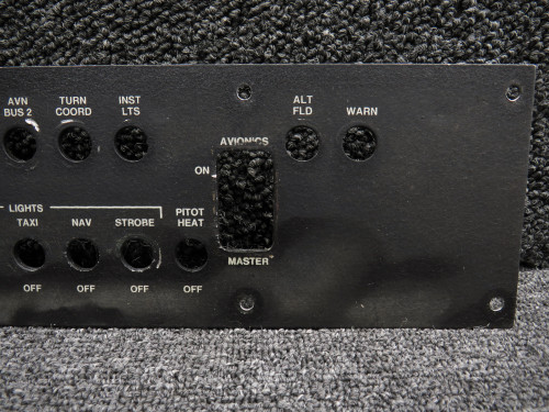 0518011-4 Cessna 172R Circuit Breaker Panel Cover Assembly