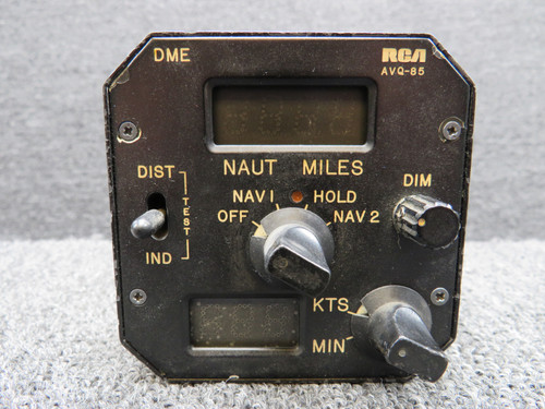 MI-585017-1 RCA AVQ-85 DME Distance Ground Speed Indicator with Mods