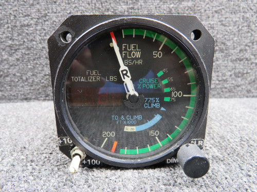 65840-0134 (Alt: 9910395-3) Aerosonic Dual Fuel Flow Totalizer