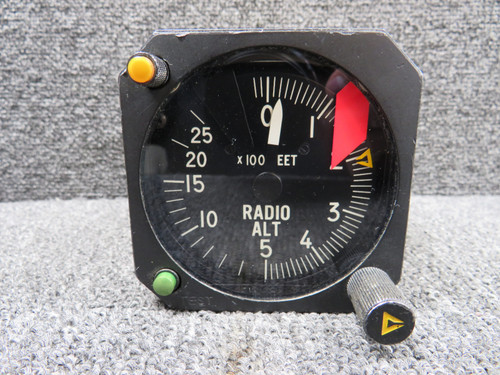 522-4114-003 Collins 339H-1 Radio Altimeter Indicator (Black)