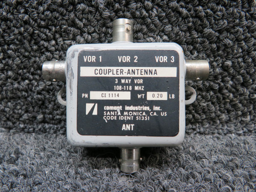 CI-1114 Comant 3 Way VOR Antenna Coupler