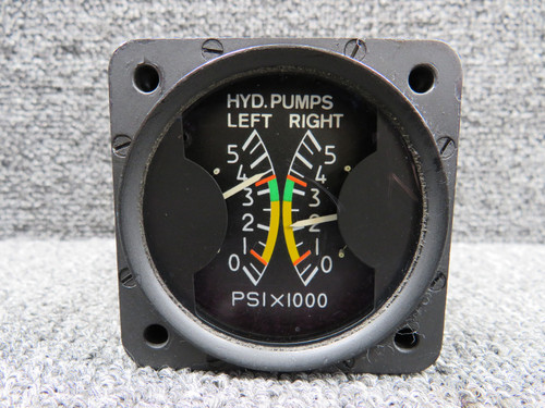 110P2-831-10-90-08 Embraer Dual Hydraulic Pumps Indicator