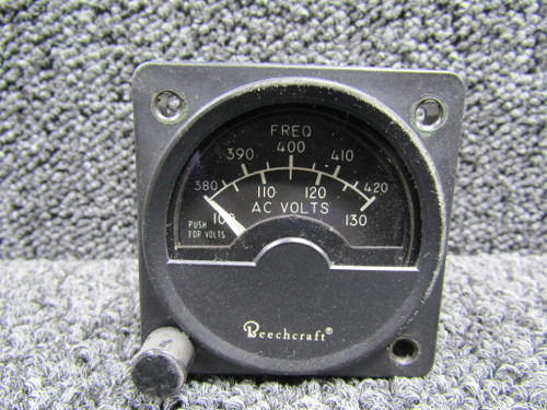 570-536 (Alt: 114-380033-1) Hickok Volt Frequency Meter Indicator