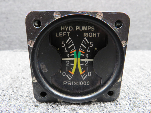 110P2-831-10-90-08 Embraer Dual Hydraulic Pump Pressure Indicator