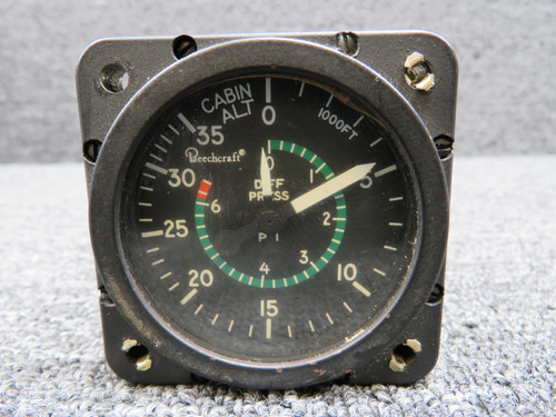 55035-0103-13 (Alt: 50-380046-17) Aerosonic Dual Differential Pressure Indicator