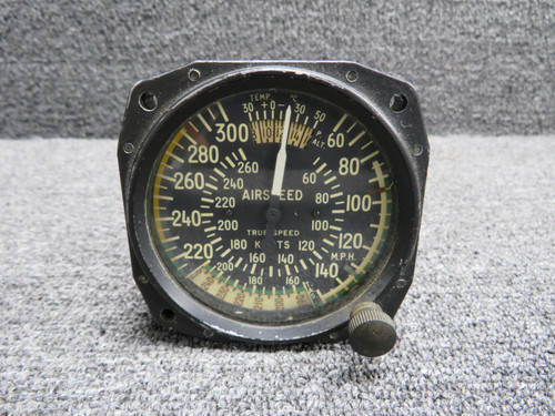 545-B-855 Aeromarine Instrument True Airspeed Indicator (40-300 mph)