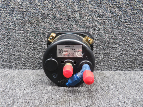8100 United Instruments True Airspeed Indicator (Code B.265) (Cloudy Face)