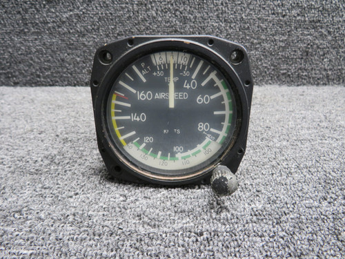 8100 United Instruments True Airspeed Indicator (Code B.265) (Cloudy Face)