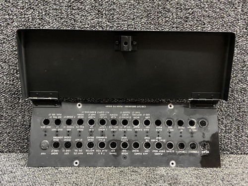 0812405-17, 0812506-200 Cessna 310I Circuit Breaker Shock Panel with Door