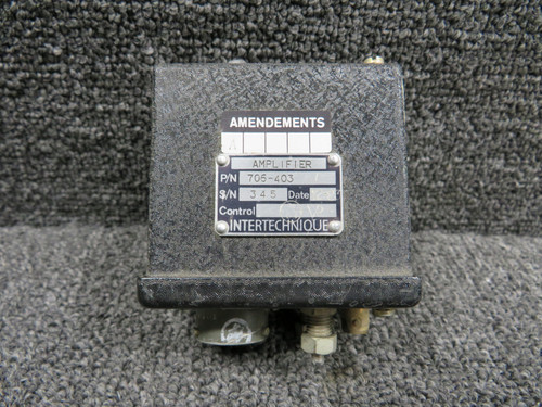 706-403 Intertechnique Amplifier with Modifications