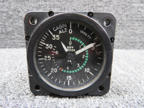 55035-0123 Aerosonic Cabin Altitude and Differential Pressure Indicator