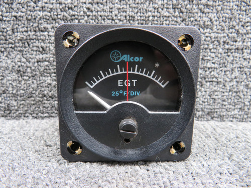46150 Alcor Exhaust Gas Temperature Gauge with Red Indicator Needle