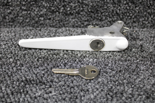 35-400013-1 Beechcraft A36 Cabin Door Outside Handle with Lock and Key
