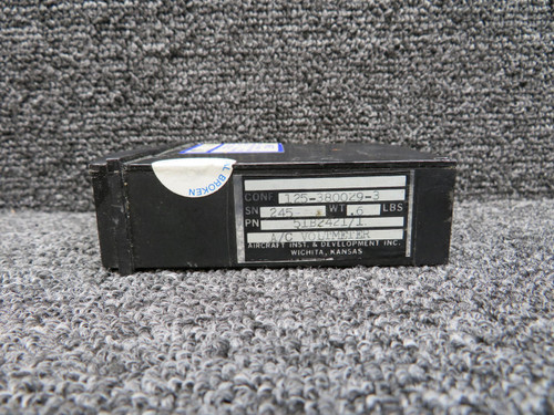 AID 51B2421-1 (Alt: 125-380029-3) AID AC Voltmeter Indicator 