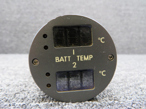 Avtech Corp. 1864-1-1 Avtech Corp Dual Battery Temperature Indicator with Mods (24-32V) 