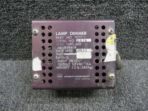Avtek 1977-1 (Alt: 6608096-4) Avtech Lamp Dimmer Unit (Volts: 28) (Core) 